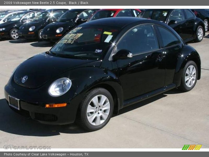 Black / Black 2009 Volkswagen New Beetle 2.5 Coupe