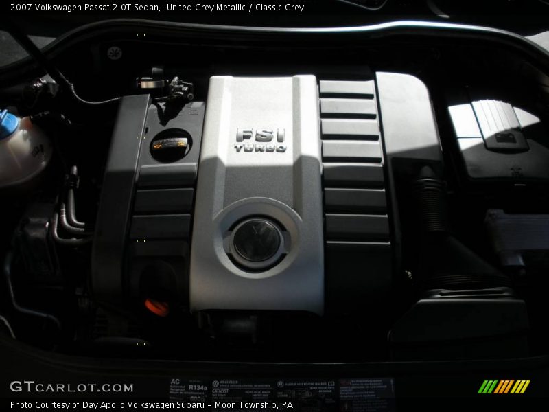 United Grey Metallic / Classic Grey 2007 Volkswagen Passat 2.0T Sedan