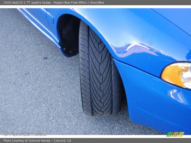 Nogaro Blue Pearl Effect / Onyx/Blue 2000 Audi S4 2.7T quattro Sedan