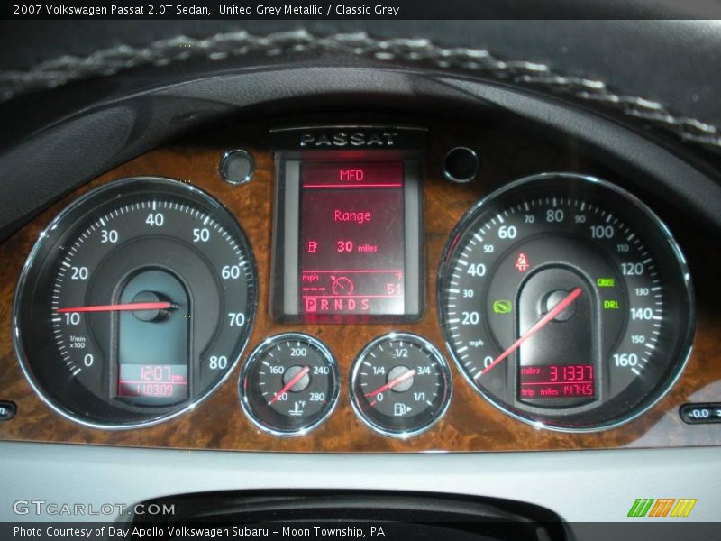 United Grey Metallic / Classic Grey 2007 Volkswagen Passat 2.0T Sedan