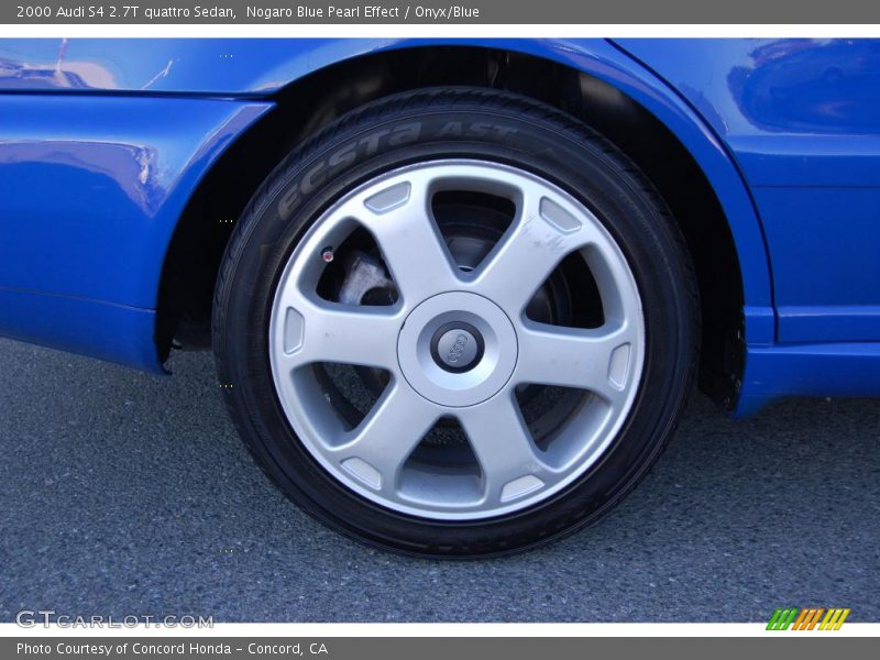 Nogaro Blue Pearl Effect / Onyx/Blue 2000 Audi S4 2.7T quattro Sedan