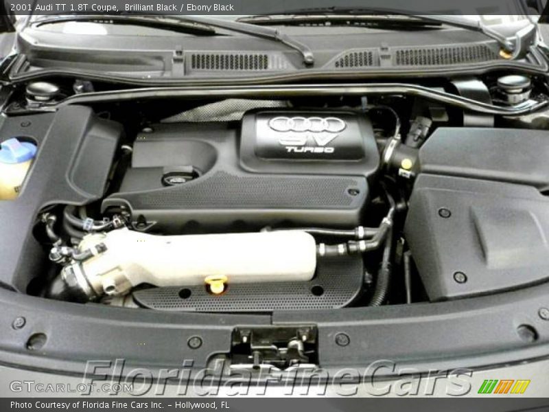 Brilliant Black / Ebony Black 2001 Audi TT 1.8T Coupe