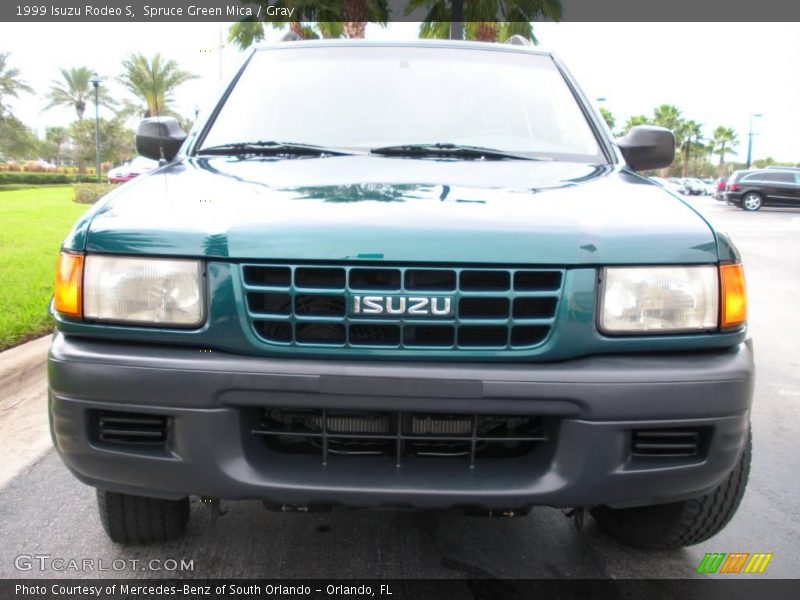 Spruce Green Mica / Gray 1999 Isuzu Rodeo S