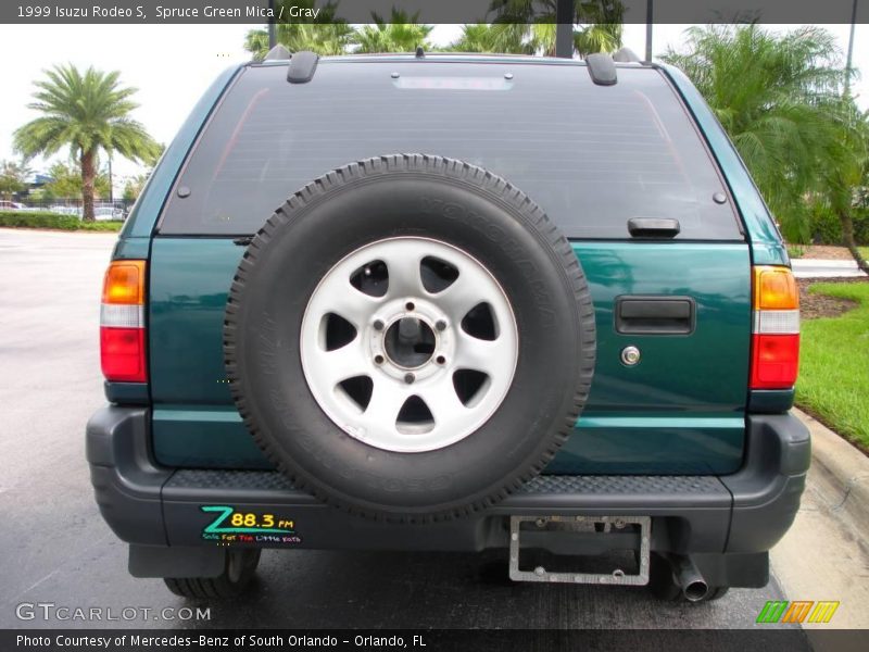 Spruce Green Mica / Gray 1999 Isuzu Rodeo S