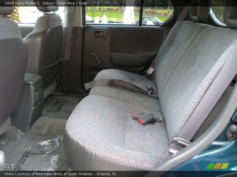 Spruce Green Mica / Gray 1999 Isuzu Rodeo S