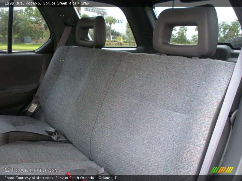 Spruce Green Mica / Gray 1999 Isuzu Rodeo S