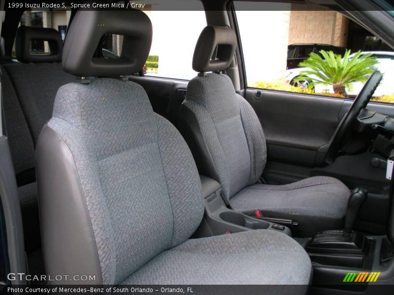 Spruce Green Mica / Gray 1999 Isuzu Rodeo S