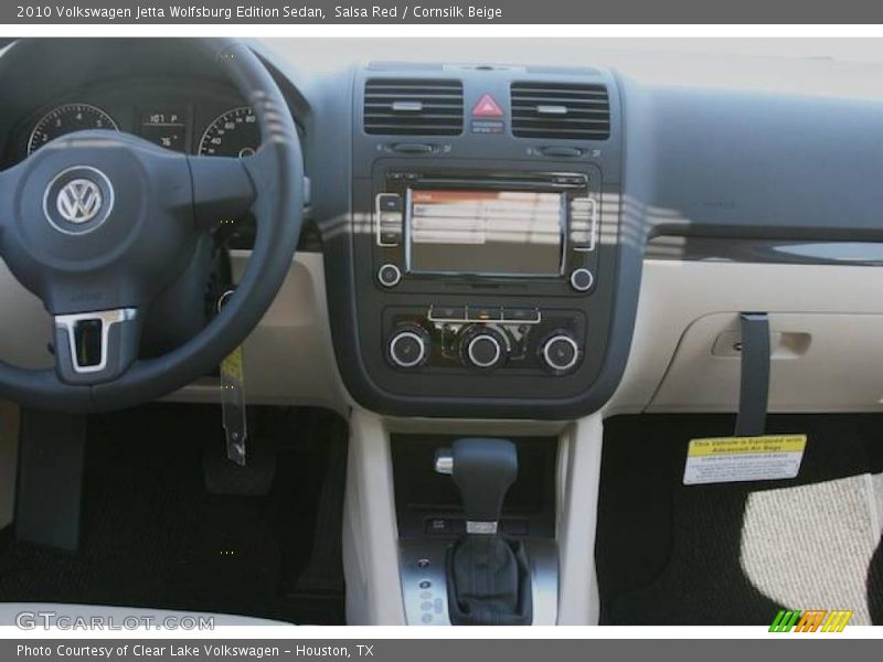 Salsa Red / Cornsilk Beige 2010 Volkswagen Jetta Wolfsburg Edition Sedan