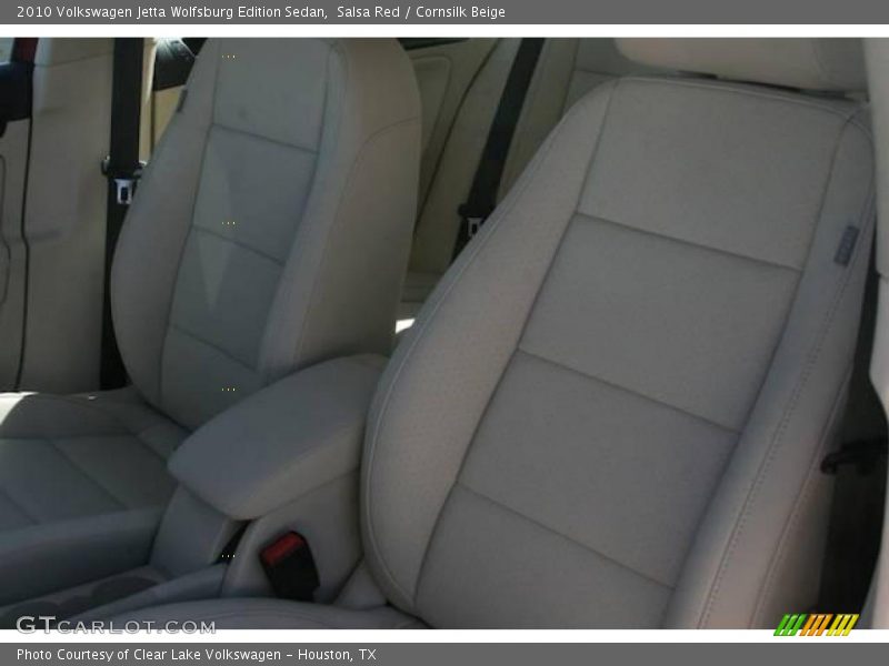 Salsa Red / Cornsilk Beige 2010 Volkswagen Jetta Wolfsburg Edition Sedan