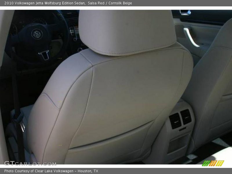 Salsa Red / Cornsilk Beige 2010 Volkswagen Jetta Wolfsburg Edition Sedan