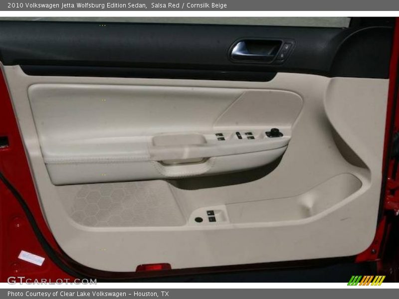 Salsa Red / Cornsilk Beige 2010 Volkswagen Jetta Wolfsburg Edition Sedan