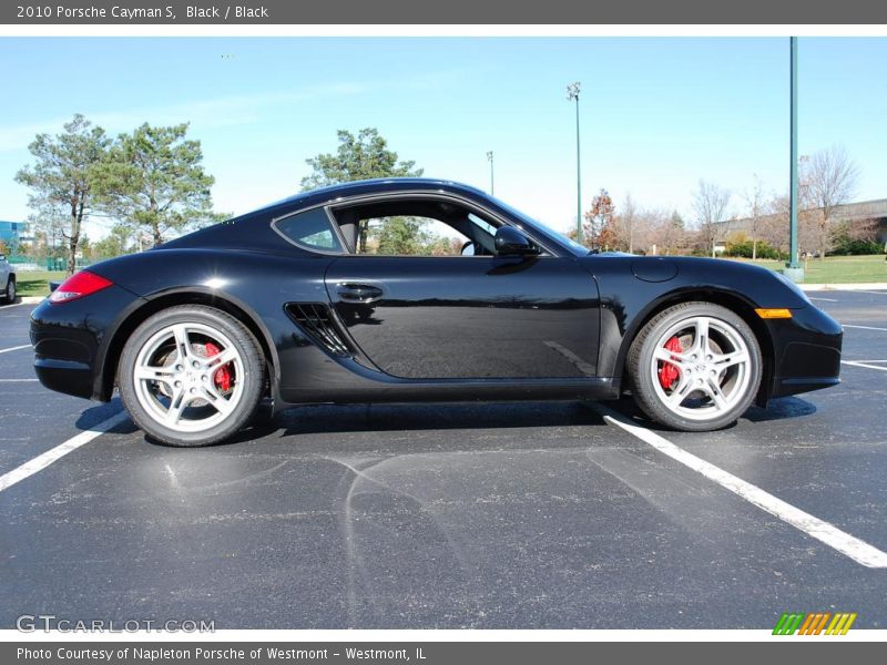 Black / Black 2010 Porsche Cayman S