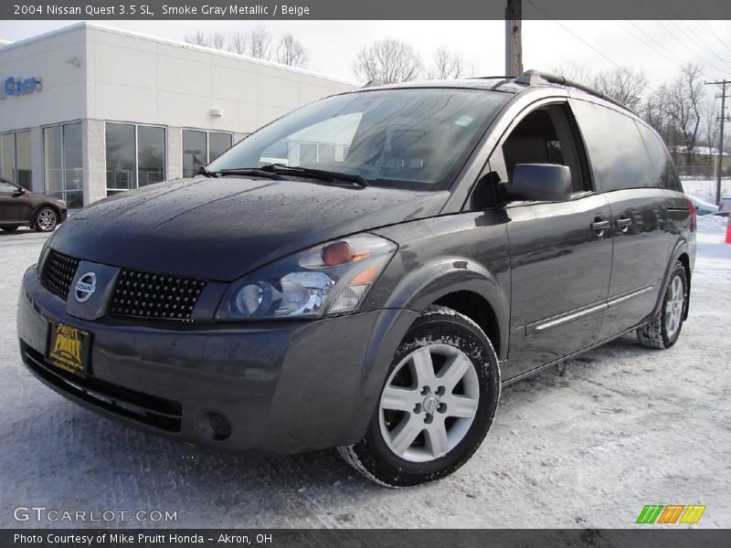 Smoke Gray Metallic / Beige 2004 Nissan Quest 3.5 SL