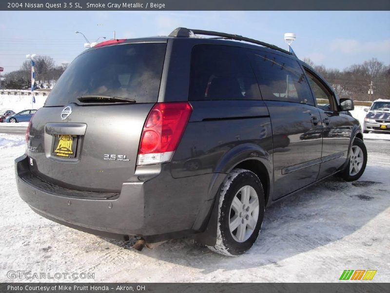 Smoke Gray Metallic / Beige 2004 Nissan Quest 3.5 SL