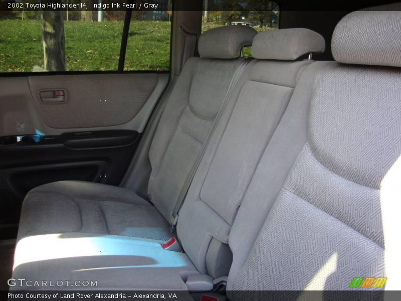 Indigo Ink Pearl / Gray 2002 Toyota Highlander I4