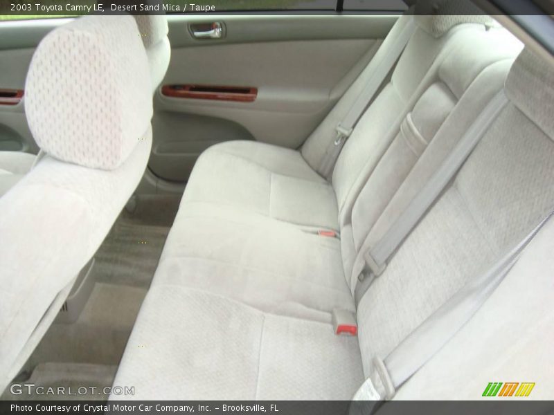 Desert Sand Mica / Taupe 2003 Toyota Camry LE