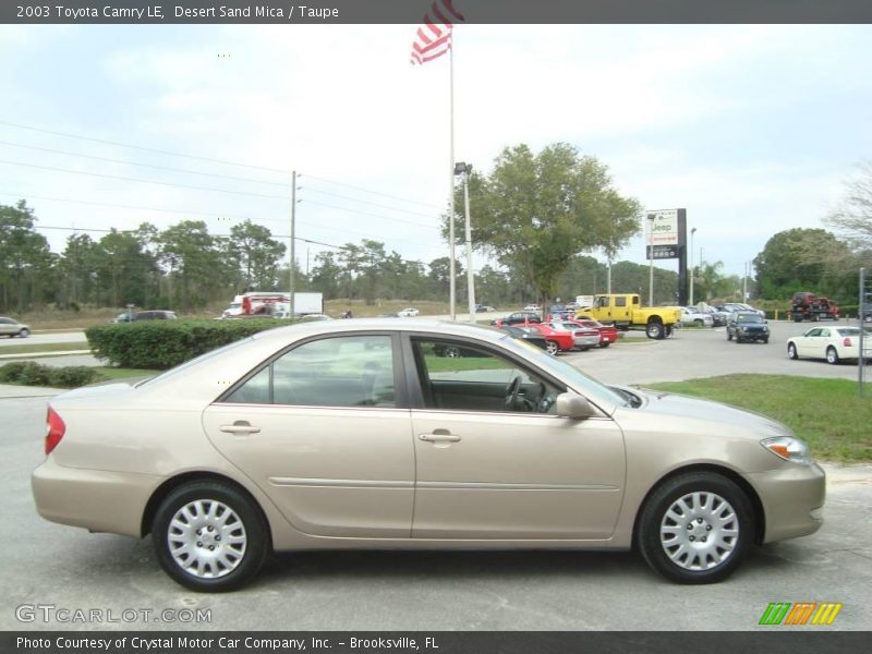 Desert Sand Mica / Taupe 2003 Toyota Camry LE
