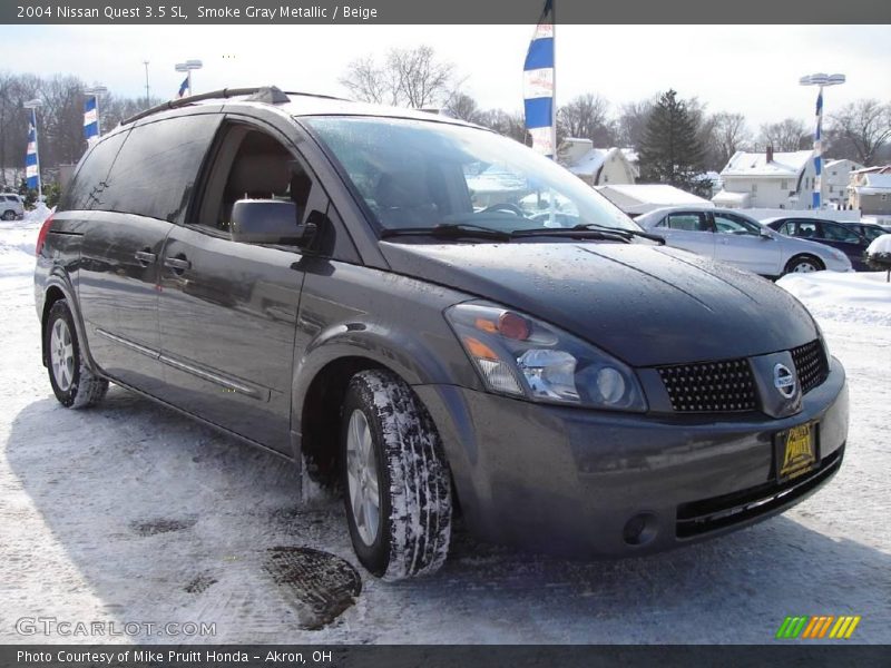 Smoke Gray Metallic / Beige 2004 Nissan Quest 3.5 SL