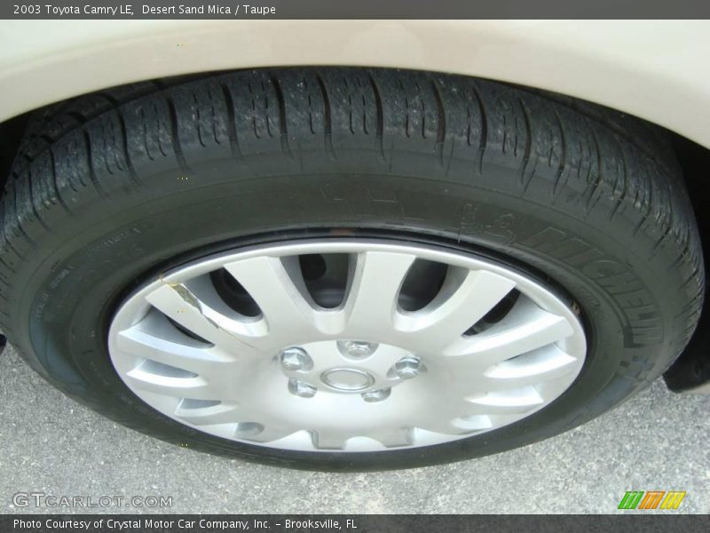 Desert Sand Mica / Taupe 2003 Toyota Camry LE