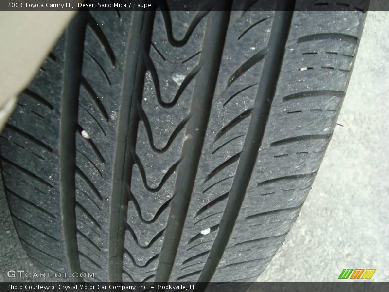 Desert Sand Mica / Taupe 2003 Toyota Camry LE