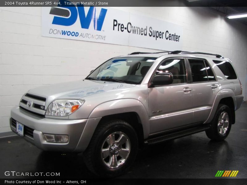 Titanium Metallic / Stone 2004 Toyota 4Runner SR5 4x4