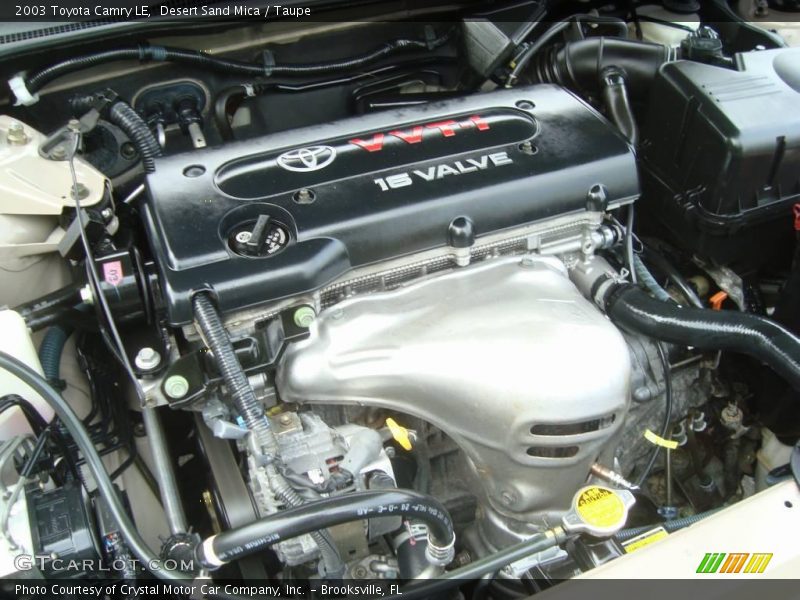 Desert Sand Mica / Taupe 2003 Toyota Camry LE