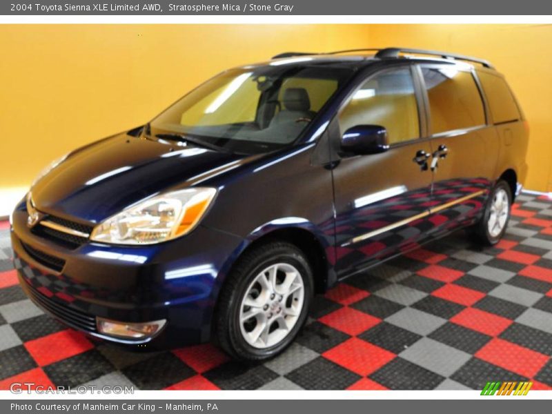 Stratosphere Mica / Stone Gray 2004 Toyota Sienna XLE Limited AWD