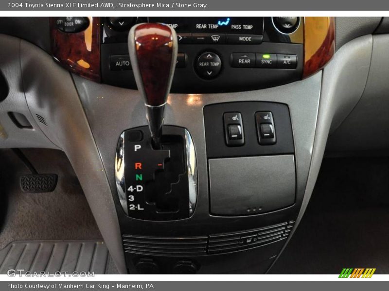 Stratosphere Mica / Stone Gray 2004 Toyota Sienna XLE Limited AWD