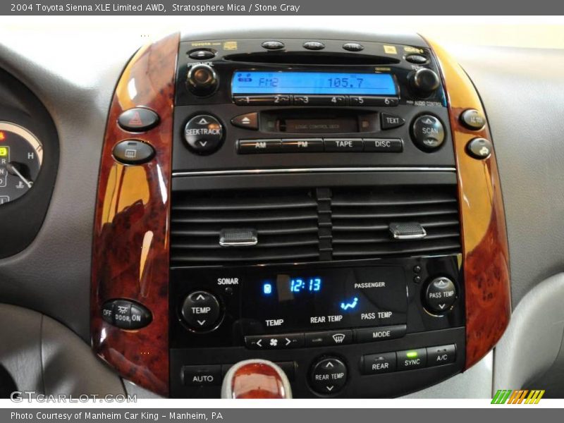Stratosphere Mica / Stone Gray 2004 Toyota Sienna XLE Limited AWD