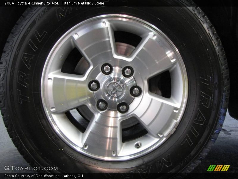 Titanium Metallic / Stone 2004 Toyota 4Runner SR5 4x4