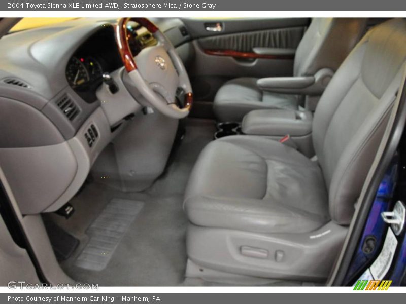 Stratosphere Mica / Stone Gray 2004 Toyota Sienna XLE Limited AWD