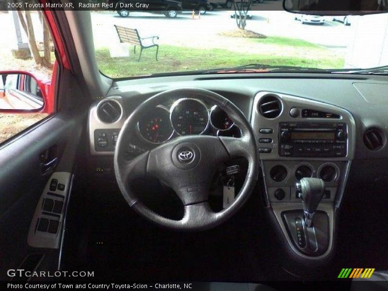 Radiant Red / Dark Gray 2005 Toyota Matrix XR