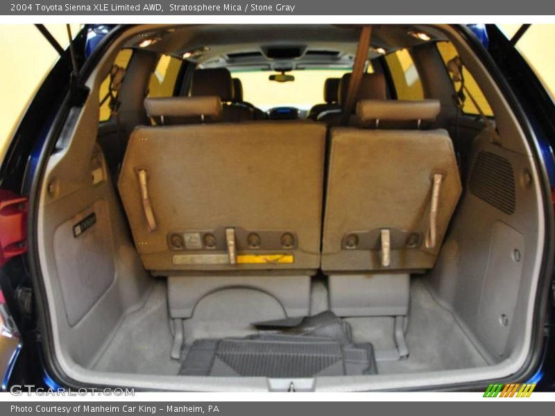 Stratosphere Mica / Stone Gray 2004 Toyota Sienna XLE Limited AWD