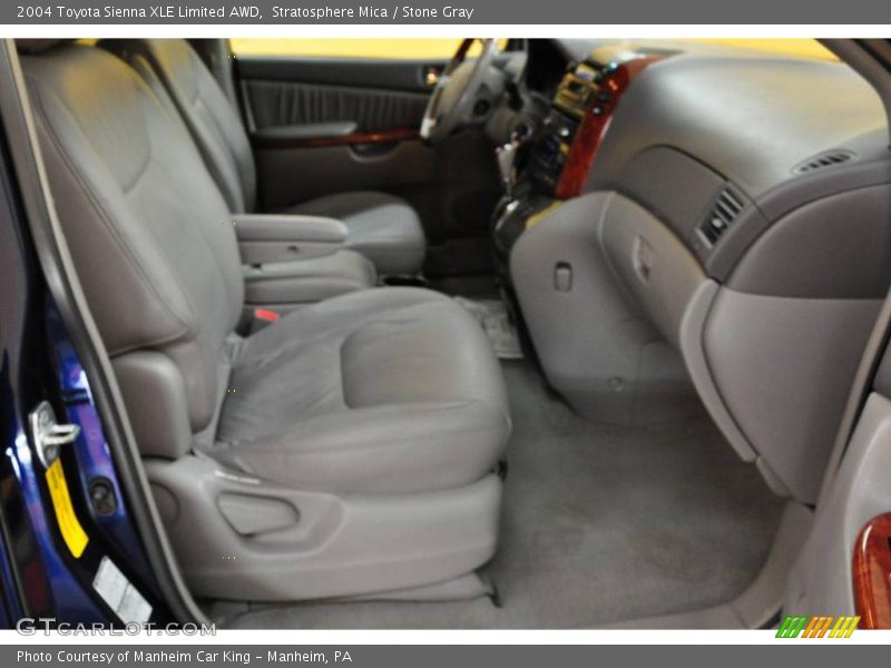 Stratosphere Mica / Stone Gray 2004 Toyota Sienna XLE Limited AWD