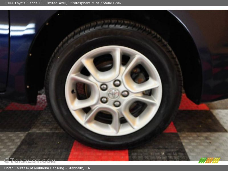 Stratosphere Mica / Stone Gray 2004 Toyota Sienna XLE Limited AWD