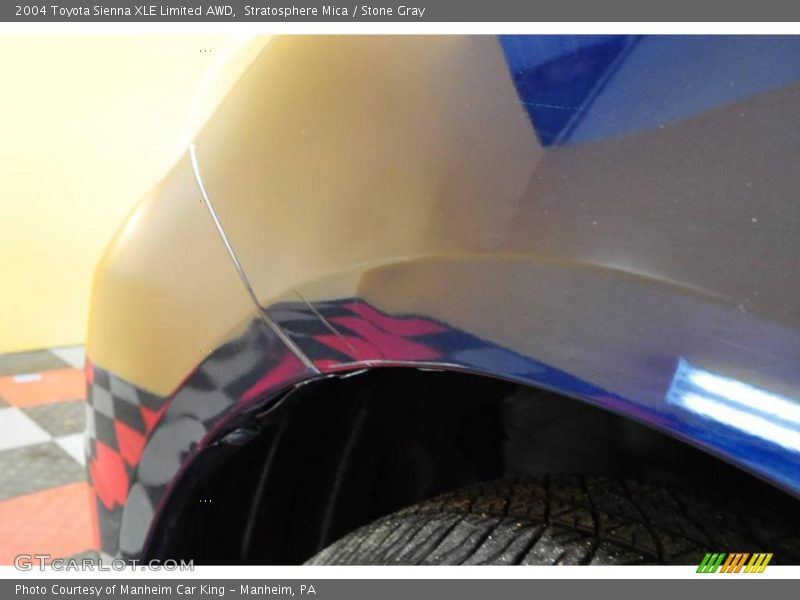 Stratosphere Mica / Stone Gray 2004 Toyota Sienna XLE Limited AWD