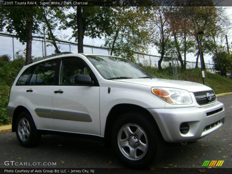 Super White / Dark Charcoal 2005 Toyota RAV4
