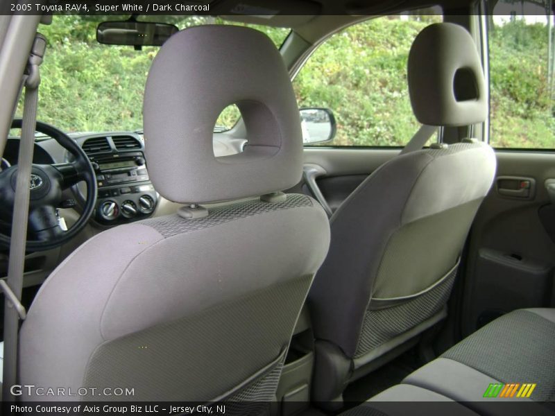 Super White / Dark Charcoal 2005 Toyota RAV4