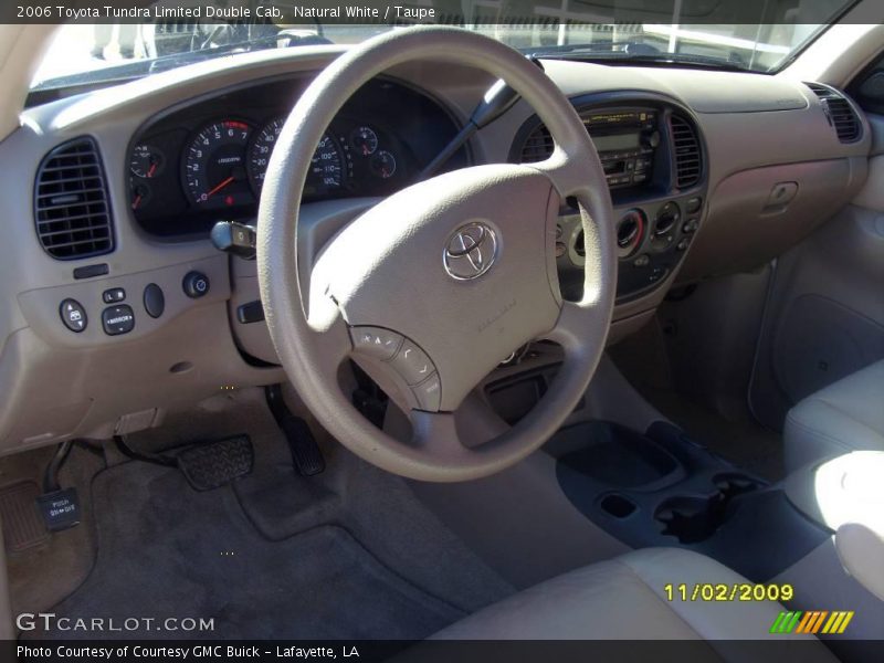Natural White / Taupe 2006 Toyota Tundra Limited Double Cab