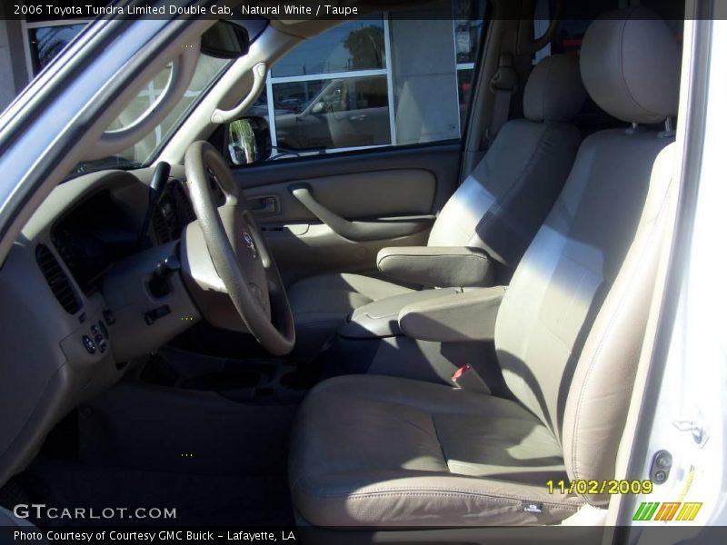 Natural White / Taupe 2006 Toyota Tundra Limited Double Cab