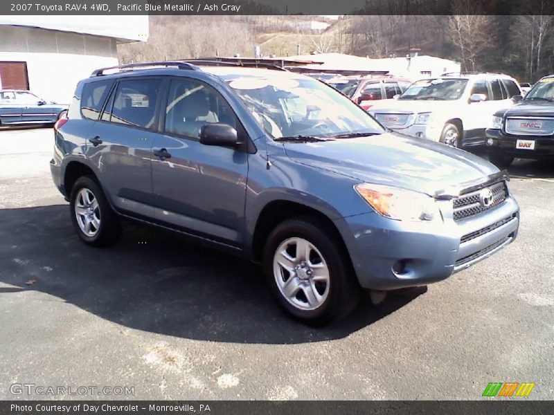 Pacific Blue Metallic / Ash Gray 2007 Toyota RAV4 4WD