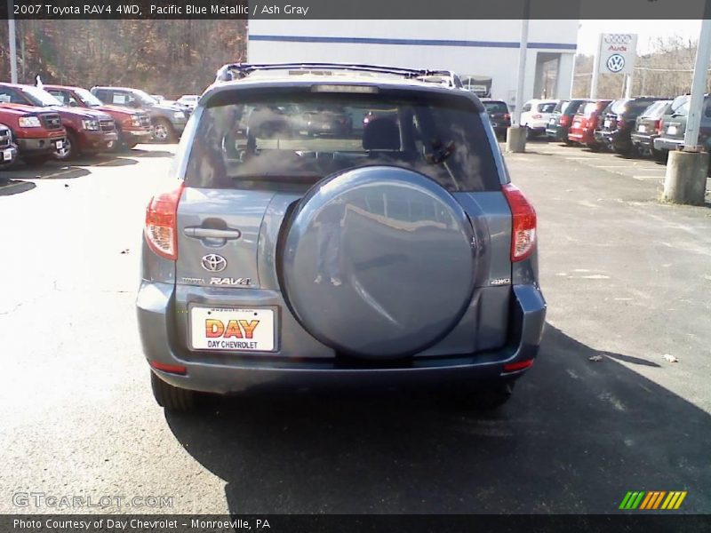 Pacific Blue Metallic / Ash Gray 2007 Toyota RAV4 4WD