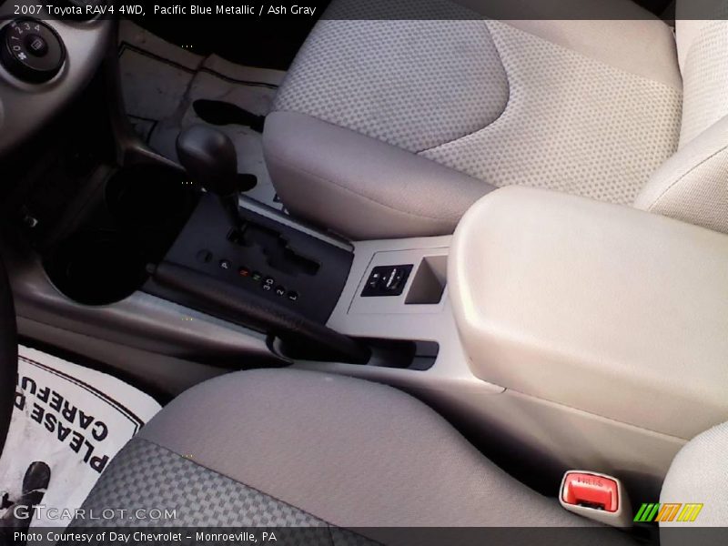 Pacific Blue Metallic / Ash Gray 2007 Toyota RAV4 4WD