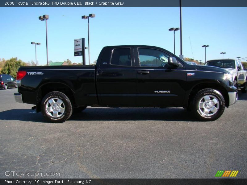 Black / Graphite Gray 2008 Toyota Tundra SR5 TRD Double Cab