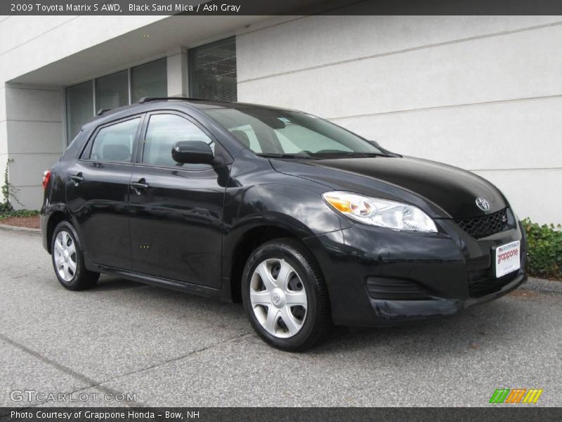 Black Sand Mica / Ash Gray 2009 Toyota Matrix S AWD