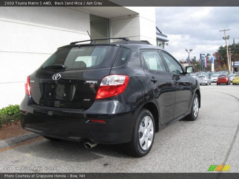 Black Sand Mica / Ash Gray 2009 Toyota Matrix S AWD