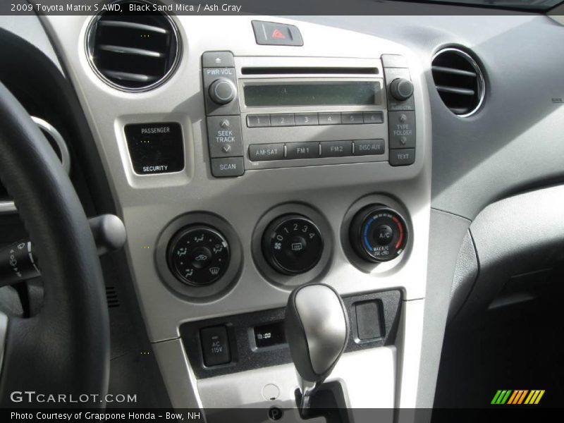 Black Sand Mica / Ash Gray 2009 Toyota Matrix S AWD