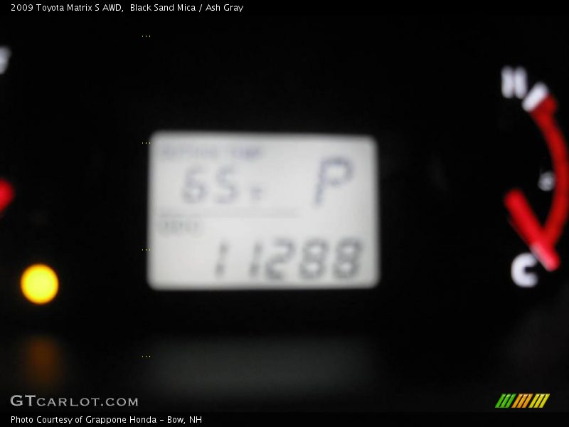 Black Sand Mica / Ash Gray 2009 Toyota Matrix S AWD