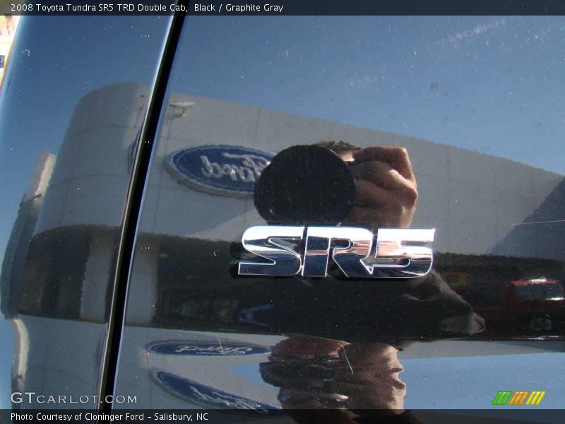 Black / Graphite Gray 2008 Toyota Tundra SR5 TRD Double Cab
