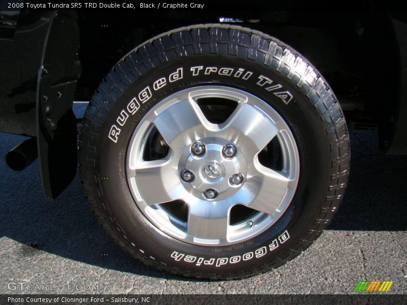 Black / Graphite Gray 2008 Toyota Tundra SR5 TRD Double Cab